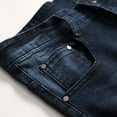 thumbnail image 4 of PEASKJP Mens Jeans Relaxed Fit Mens Ripped Jeans,Distressed Destroyed Slim Fit Straight Leg Denim Pant with Holes (Dark Blue,XXL), 4 of 7