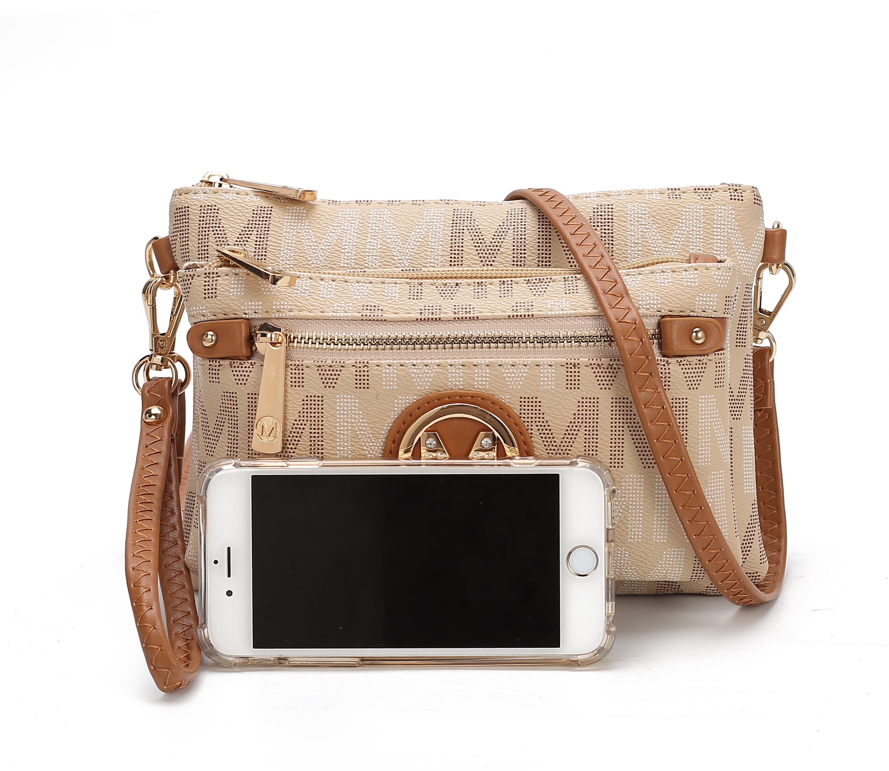 MKF Collection Camren Crossbody Bags for Women, Wristlet Wallet Purse Handbag by Mia K.