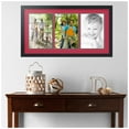 thumbnail image 2 of ArtToFrames Collage Photo Picture Frame with 3 - 8x12" Openings, Framed in Black with Rouge and Black Mats (CDM-3926-65), 2 of 8
