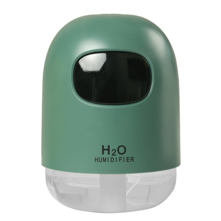 

Htovila Mini Humindifier Fine Atomization 2 Spray Modes Colorful Night Light Aromatherapy Design USB Powered