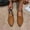 Brown, variant on Summer Saving Clearance AXXD Four Season Suede Pointed Toe Comfort Shoes Comfort Plus Size Beige Flats Shoes Women Comfortable Christmas Size 35(US:5)