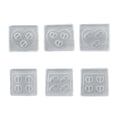 thumbnail image 2 of DIY Various Pill Shape Pendant Resin Keychain Earrings Necklace Pendant Jewelry Charms Silicone Casting Mould for Women, 2 of 7