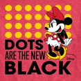 thumbnail image 3 of Disney - Mickey & Friends - Minnie Mouse - Dots Are the New Black - Men's Short Sleeve Graphic T-Shirt, 3 of 5