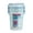 Clear White, variant on Cambro Round Translucent Food Container with Lid 4 Quart (Pack of 3)