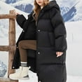 thumbnail image 3 of XEGLSBU Girls Coats Size 12 Self Heating Thickened Padded Jacket for Children Self Heating Down Padded Jacket for Boys and Girls 5 15 Years Old Boys Winter Coat 5T Black Black Size 14-15 Years, 3 of 9