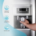 thumbnail image 4 of AQUACREST DW2042FR-09 Refrigerator Water Filter, Compatible with Daewoo DW2042FR, Kenmore 46-9130, DW2042FR-09, Aqua Crystal DW2042F-09,1 Pack, 4 of 7