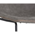thumbnail image 7 of Sunpan Cal 26" Faux Leather and Steel Counter Stool in Antique Gray (Set of 2), 7 of 7
