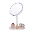 thumbnail image 2 of Espejo de maquillaje con sensor infrarrojo de 30 LED Tocador cosmético iluminado de 360 degree - Blanco jinwen Espejo de maquillaje LED, 2 of 8