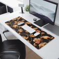 thumbnail image 2 of Long Mouse Pads for Desk,Pioneer Flower Floral Print Pattern Desk Mats on Top Of Desks, Desk Mouse Pad Extra Large with 3mm Non-Slip Base and Stitched Edge for Gaming,Office,Work,Home 31.5"x11.8", 2 of 6