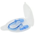 thumbnail image 2 of Swimming Ear Plugs Nose Clip Set Soft Silicone PC for Waterproof Diving Sports, 2 of 7