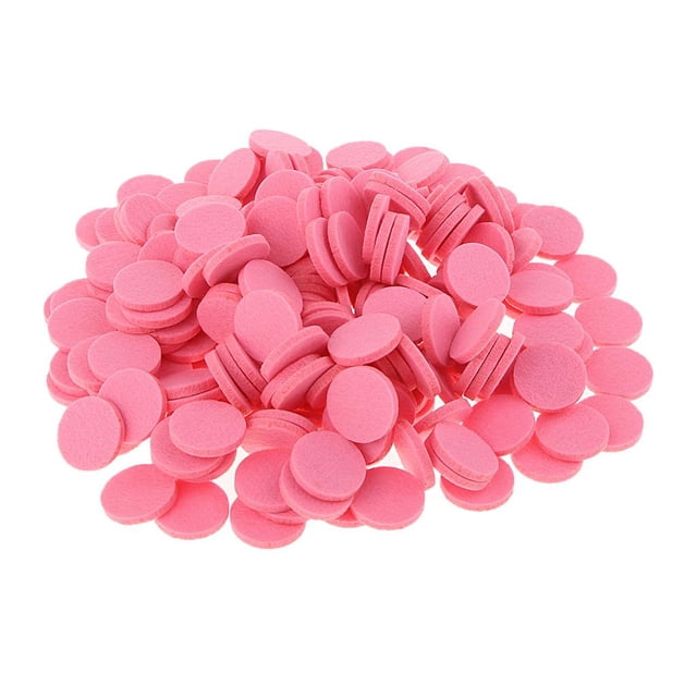 veasfak 200 Pieces Lots Car Vent Aromatherapy Essential Oil Diffuser Locket Air - pink