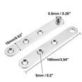 thumbnail image 2 of 2pcs 360 Degrés Pivot de Porte Pivotante 100mmx16mmx11mm Acier Inoxydable, 2 of 8
