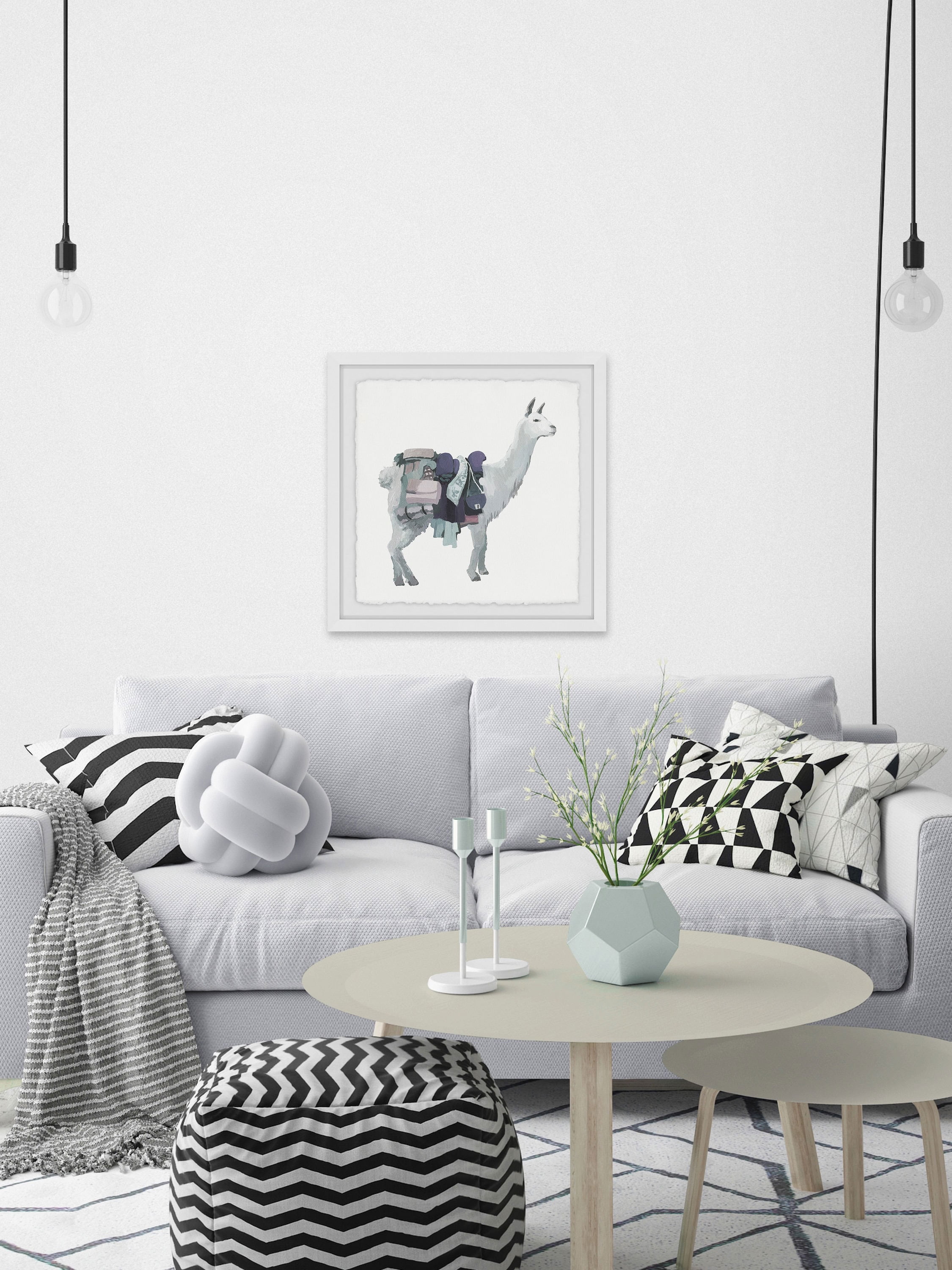 Fashionista II Framed Painting Print