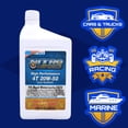 thumbnail image 5 of Nitro Lubricants 20W-50 Engine Oil – Synthetic Blend, 1 Quart (5-Pack), 5 of 9