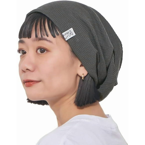 czcpp-Womens Slouchy Cotton Beanie Hat - Mens Baggy Slouch Chemo Hat Toque Japanese Style
