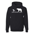 thumbnail image 2 of Wild Bobby Ancient Personal Trainers Funny Bear Chase Unisex Hoodie Sweatshirt, 2 of 6