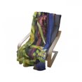 thumbnail image 4 of Seahorse Soft Flannel Fleece Throw Blanket, Close up Photo of Underwater Animal and Tropical Sea Kelp Ocean Life Fauna, Cozy Plush for Indoor and Outdoor Use, 50" x 60", Multicolor, by Ambesonne, 4 of 6