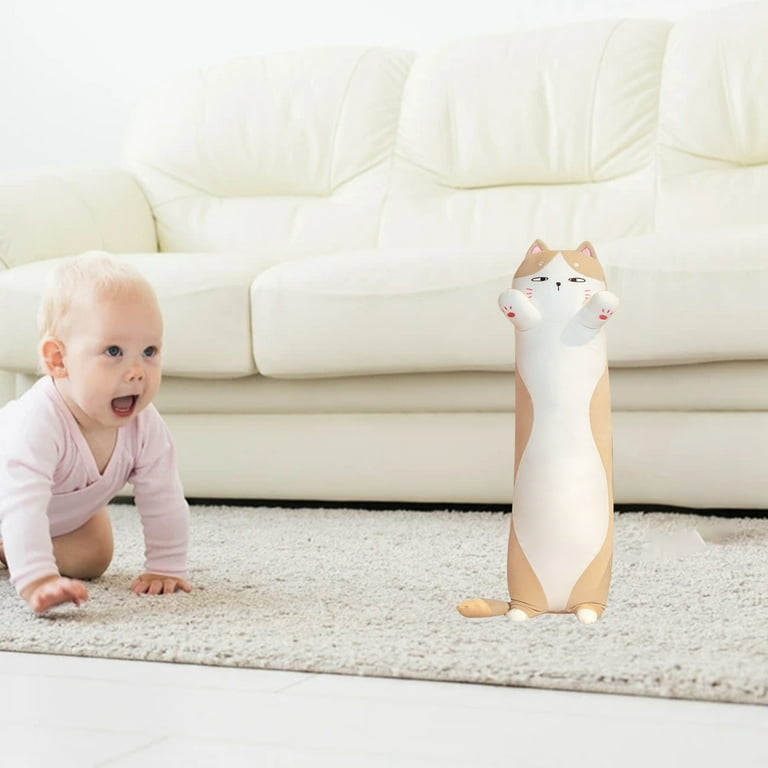 Long Cat Plush Long Body Pillow Cute Long Cat Stuffed Animals Cartoon Soft  Long Cat Plushie Black Cat Long Pillow Toys Birthday Gift for Kid Girl Boy  - Walmart.com