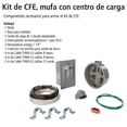 thumbnail image 4 of Kit de Mufa con Centro de Carga IUSA Gris gris, 4 of 4
