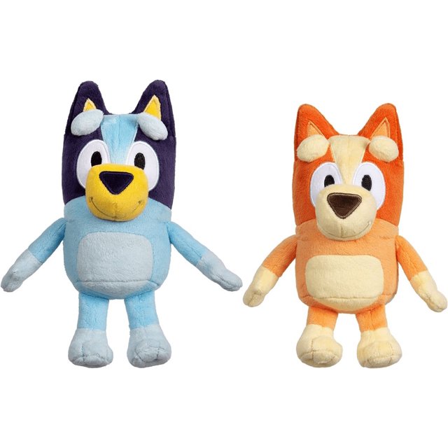 Bluey - 11" Bingo Plush Animal - Compañero para la hora de jugar y la siesta - Materiales suaves de lujo - Best Friend of abrazable Arms