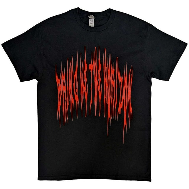 Bring Me The Horizon Adult Amen Praying Hands Cotton Back Print T-Shirt