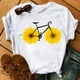thumbnail image 1 of Camiseta Con Estampado De Árbol De Mariposa Para Mujer , Ropa De Verano De Manga Corta , Negra Blanca S-3XLpangjing, 1 of 4