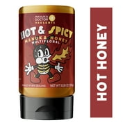 Manuka Doctor Hot Honey, 100% Pure New Zealand Manuka Honey Infused with Chili Peppers, Hot Flavor, 10.58 oz