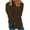 Brown, variant on My Items Lightweight Long Sleeve Shirt Women Long Sleeves Shirts Color Round Neck Sweatshirt Pullover Loose Tunic Tops