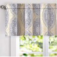 thumbnail image 1 of DriftAway Rideau de Fenêtre Motif Damas et Floral, 1 of 4