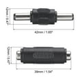 thumbnail image 2 of Uxcell 5.5 x 2.1mm DC Power Connector Adapter, for LED Strip CCTV, 10Pcs, 2 of 6