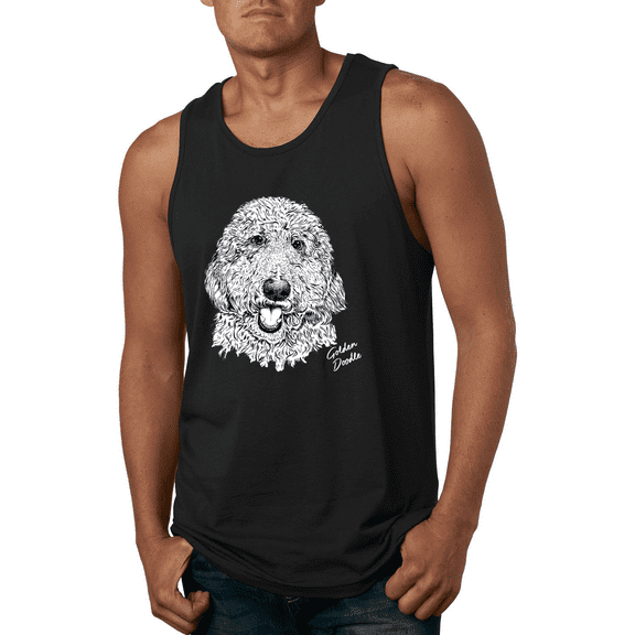 Golden Doodle Dog Lover Pet Owner Animal Lover Graphic Tank Top