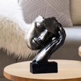 thumbnail image 4 of Figura cara Figuras de estante abstractas, estatua artesanal, decoración de mesa, adornos, muebles , D, 4 of 9