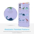 thumbnail image 5 of Dinosaur illustration Clear Case for iPhone 12 Mini,Aesthetic Art Design Case for Men Women,Unique Soft Transparent TPU Bumper Case Cover, 5 of 5