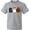 Athletic Heather, variant on Inktastic Boo Halloween Ghost and Plaid Pumpkin Youth T-Shirt