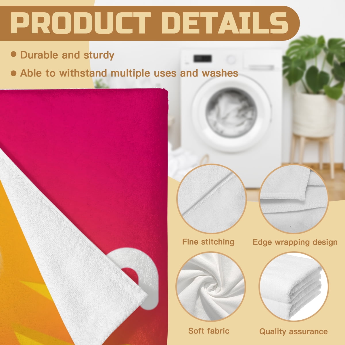 Booba Beach Towel Gift for Girls Boys 30"x60" Quick Drying Microfiber