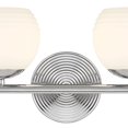 thumbnail image 5 of Designers Fountain Moon Breeze 4 Light Polished Nickel Bathroom Vanity Light Fixture, D251H-4B-PN, 5 of 5