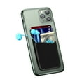 thumbnail image 3 of SPRING PARK Adhesive Silicone Phone Back Cover Credit Card Purse Pocket Smartphone Accessory, 3 of 6