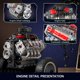 thumbnail image 2 of Kit de motor Mould King Mini V8 con motor de coche visible 10171, 2 of 6