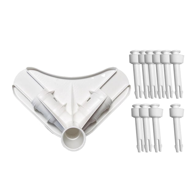 Colaxi Pool Frame Corner Support Hardware Multifunction,Pool Fittings Sturdy Replace Corner Joint for Metal Frame Pools Garden Pools 7cm