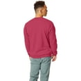 thumbnail image 2 of Hanes Unisex Ecosmart Crewneck Sweatshirt - HEATHER RED - L, 2 of 2