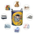thumbnail image 5 of ZICANCN Astronaut Moon Monsters Laundry Basket Organizer, Dirty Clothes Hamper for Bathroom Kids Girls Boys Laundry Hamper Medium, 5 of 7