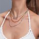 thumbnail image 3 of Grueso de la Mujer Cadena de Capas Personalidad Suéter Cadena Collares Largos Colgantes, 3 of 8
