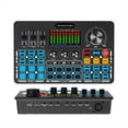 thumbnail image 5 of Interfaz de Audio de la Tarjeta de Sonido en Q6S con Efectos de Mezclador de DJ y Consola de Mezcla de Audio con Cambiador de Voz para Transmisión, 5 of 5