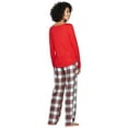 thumbnail image 6 of Stars Above Women's Henley Super Soft Sleep Pajama 2 Piece Set (X-Small, Heather Grey), 6 of 6