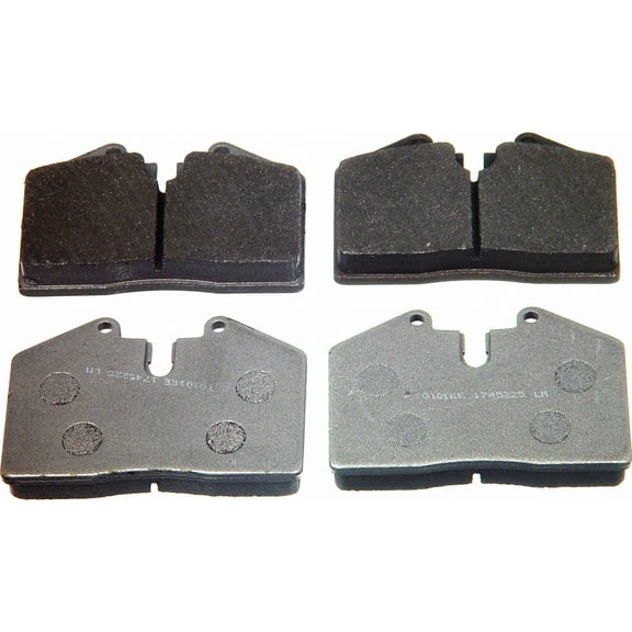 Wagner ThermoQuiet MX345 Semi-Metallic Disc Brake Pad Set Fits select: 1986-1988 PORSCHE 944, 1981-1993 PORSCHE 911