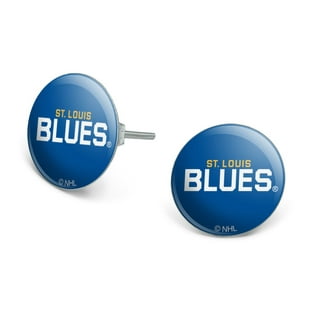 St. Louis Blues WinCraft Women's Logo Round Post Earrings