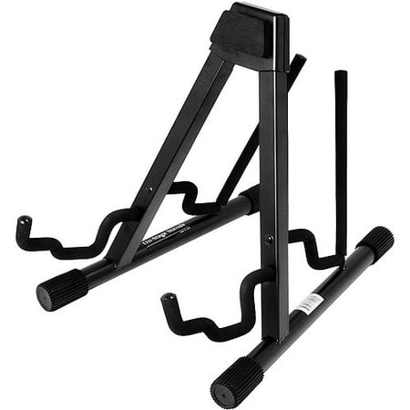 On Stage Double Electric and Acoustic Guitar Stand