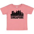 thumbnail image 3 of Inktastic Singapore City Skyline with Grunge Boys or Girls Baby T-Shirt, 3 of 5