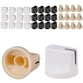 thumbnail image 4 of 12 Pcs Guitar Speed Control Top Hat Control Knobs Guitar Knobs Knobs for Electric Guitar White, 4 of 8