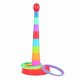 thumbnail image 1 of Educational Colorful Ring Toss Puzzle Toys Plastic Intelligence Development Parent-child Sports Game, 1 of 3